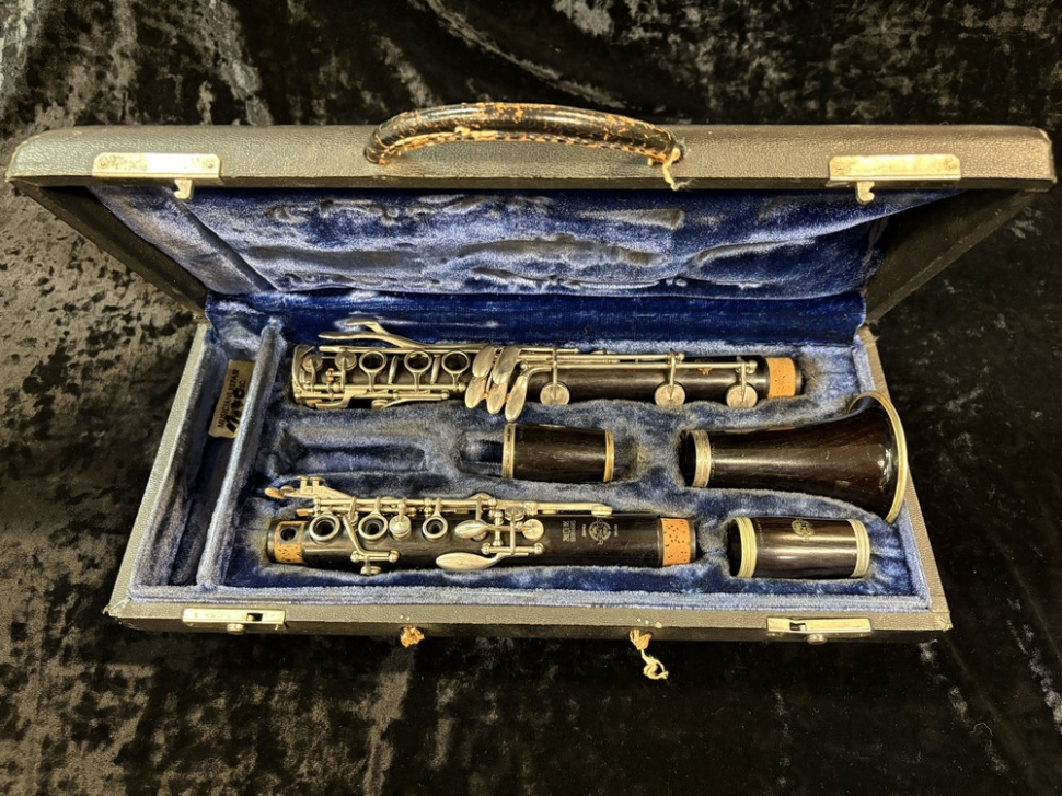 Photo Vintage Selmer Paris Series 10 FULL BOEHM Bb Clarinet - Serial # W6135